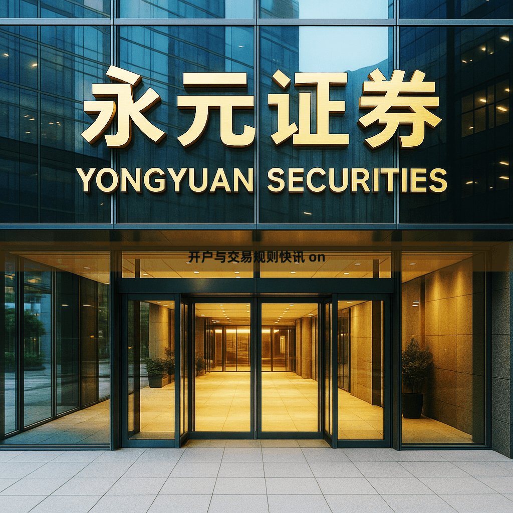 开户与交易规则快讯 on